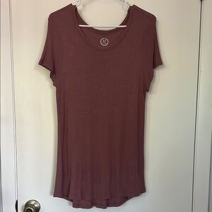 Maurices Women's Mauve Short Sleeve Top
